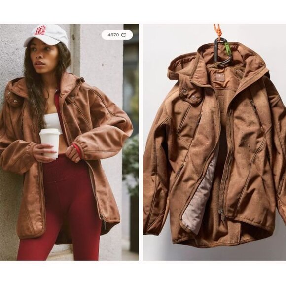 Free People Jackets & Blazers - Free People Canyon Crushin Jacket Womens S Outdoors Gorpcore Rugged Athleisure